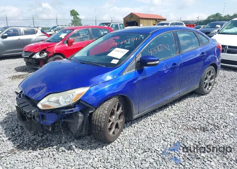 2014 Ford Focus Se из США, поврежденный, VIN 1FADP3F2XEL194443